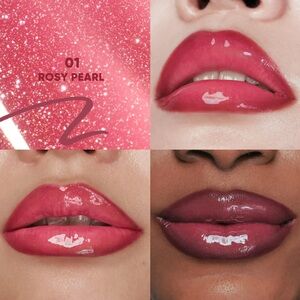 JudyDoll Rosy Pearl Peel Off Stain and Plumping Oil Duo- rose pink, waterproof